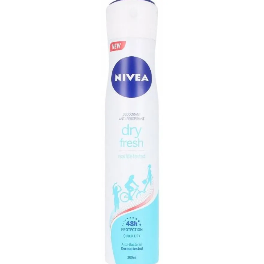 Nivea Desodorante Antitranspirante Dry Fresh 200Ml