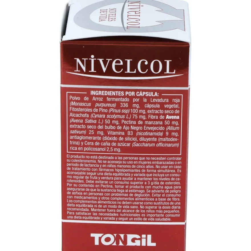 Nivelcol 60 Capsulas Tongil 2