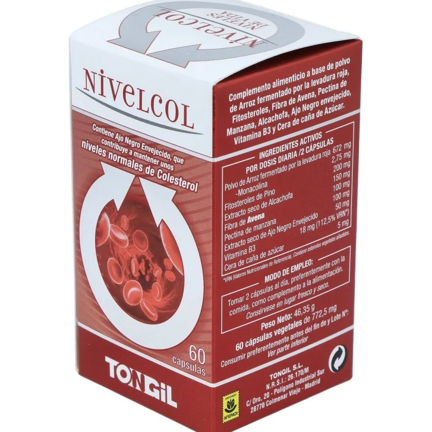 Nivelcol 60 Capsulas Tongil 2
