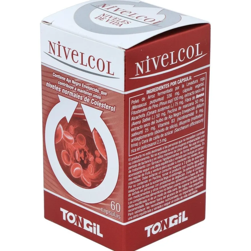 Nivelcol 60 Capsulas Tongil 2