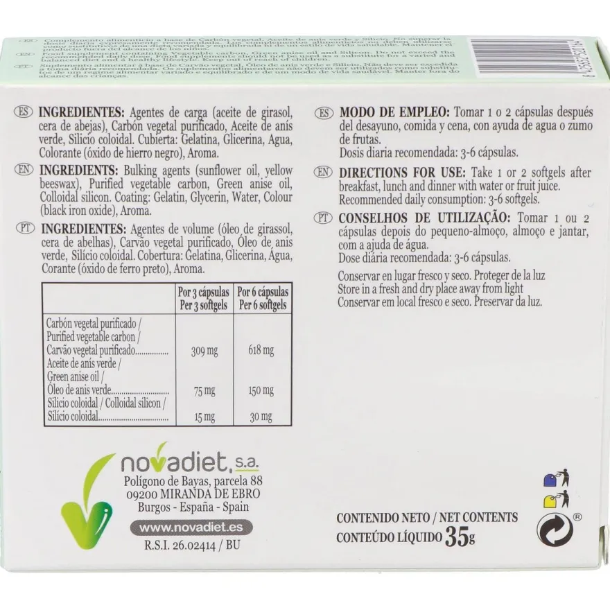 Nodagas (ragon - 2) 48cap - Novadiet