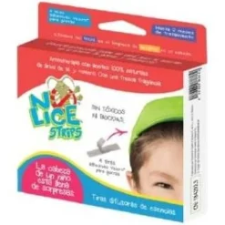 No Lice Strips Tiras Auto-Adhesivas Antipiojos 2Ud