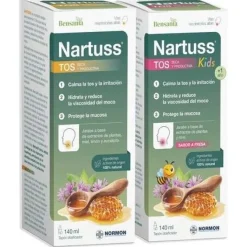 Normon Jarabe para Niños Bensania Nartuss Kids Tos Seca 150ml - Nartuss