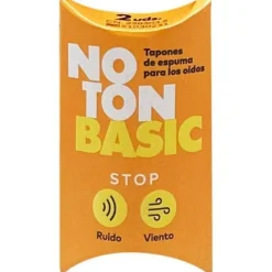 Noton Basic Tapones De Espuma Para Oídos, 2 Uds