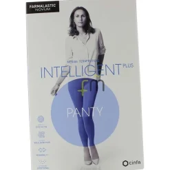 Novum Intelligent Panty Compresión Normal Caviar Talla 3, 1 Ud - Farmalastic