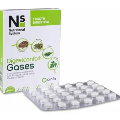 Ns Digestconfort Gases, 60 Comprimidos