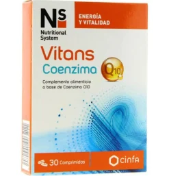 Ns Vitans Coenzima Q10 (30 Comprimidos)
