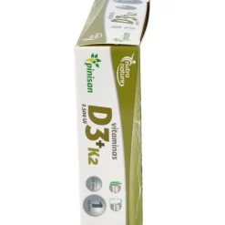 Nutra Nature Vitaminas D3 + K2 60caps - Pinisan