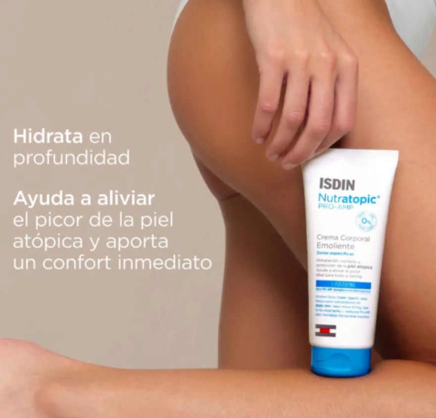 Nutratopic PRO-AMP Crema Corporal Emoliente, 200 ml. - Isdin