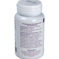 Nutravit Vitamina D3 120 Perlas