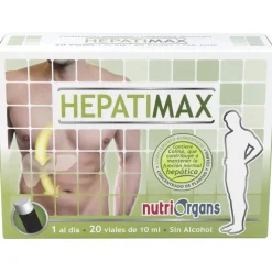 Nutriorgans Hepatimax 20 Viales - Tongil
