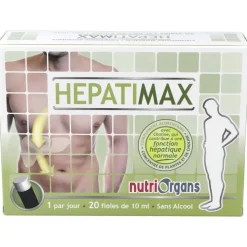 Nutriorgans Hepatimax 20 Viales - Tongil