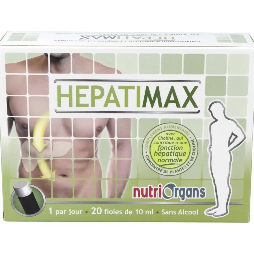 Nutriorgans Hepatimax 20 Viales - Tongil
