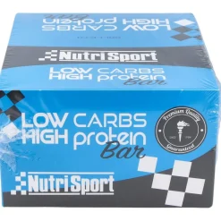 Nutrisport Barritas Low Carbs Chocolate-Galleta 16 Uds
