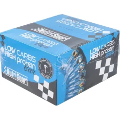 Nutrisport Barritas Low Carbs Chocolate-Galleta 16 Uds