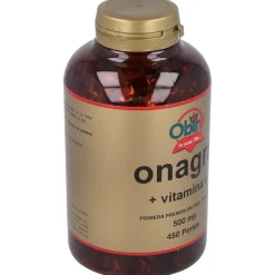Obire Aceite De Onagra + Vit E 500Mg 450 Perlas