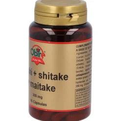 Obire Reishi Shitake Maitake 300Mg 90Caps