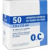 O.C. Apósitos Estériles Tejido Sin Tejer 7,5 X 7,5 Cm, 50 Uds