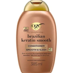 Ogx Ever Straight Brazilian Keratin Smooth Conditioner 2X385Ml