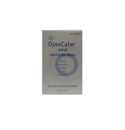 Ojoscalm Lentes de Contacto Blandas - Solución Unica (2 Envases Viaje 60 ml) - Tiedra