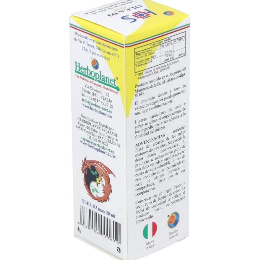 Olea D3 Max Gotas 20Ml.
