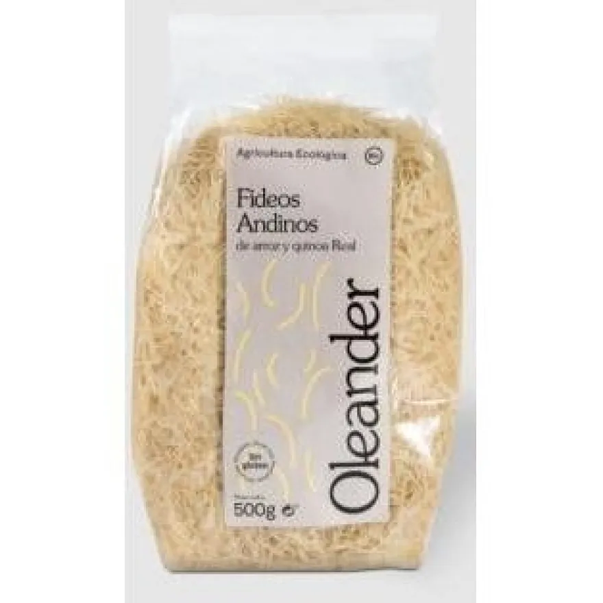 Oleanders Fideos Arroz Quinoa sin Gluten Bio 500g - Oleander