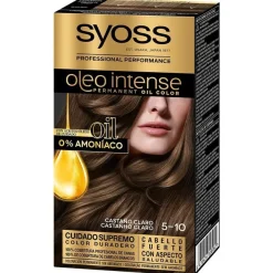 Oleo Intense Permanent Oil Color Castaño Claro 5 - 10 50ml - Syoss