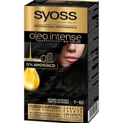 Olio Intense Tinte sin Amoniaco 1.10 Negro Intenso 50ml - Syoss
