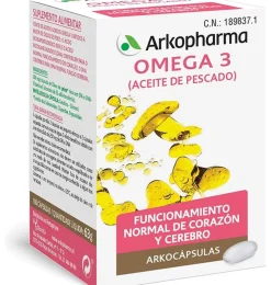 Omega 3 Aceite De Pescado Arkopharma (100 Capsulas)