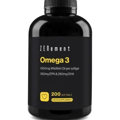 Omega 3 1000mg Epa 350mg + 250mg Dha 200caps - Zenement