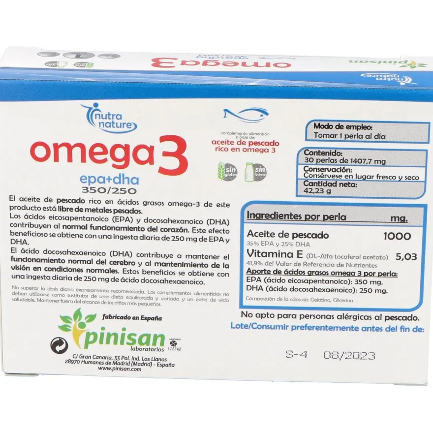 Omega 3 30 Perlas - Pinisan