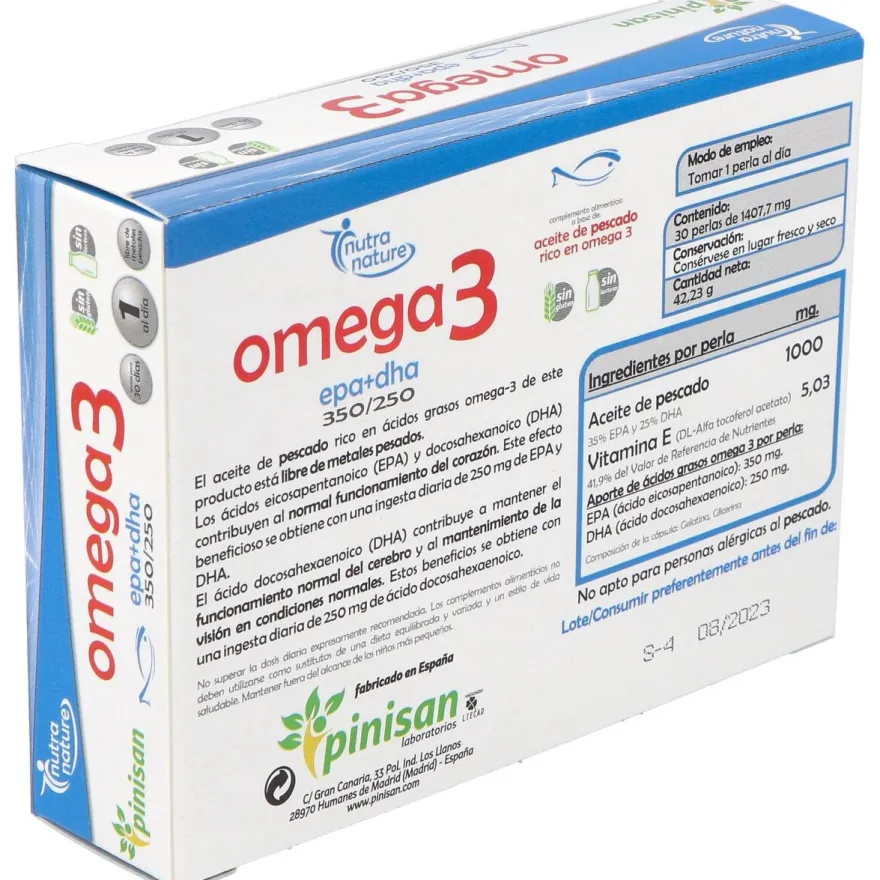 Omega 3 30 Perlas - Pinisan