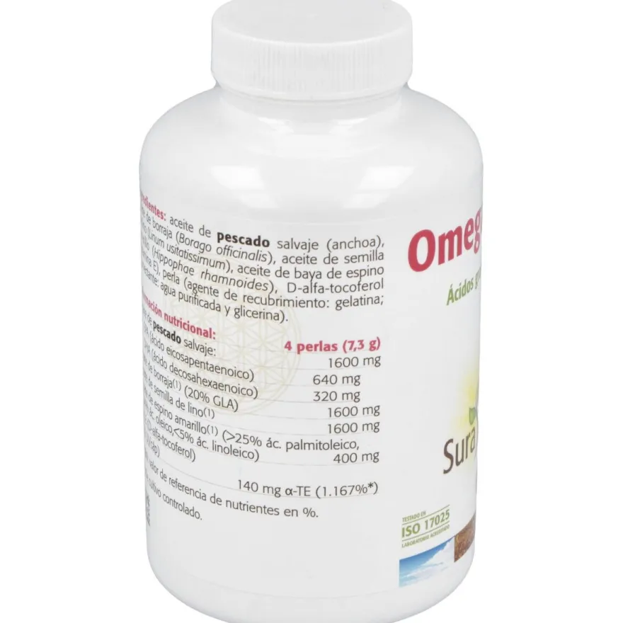 Omega 3/6/7/9 90 Perlas - Sura Vitasan