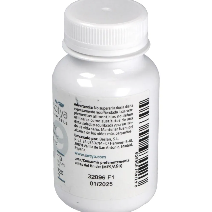 Omega 3,6,9 Perlas 110 Ui Beslan - Sotya