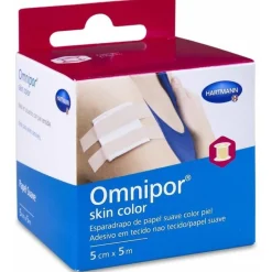 Omnipor Esparadrapo Hipoalergenico Skin Color 5 cm X 5 M - Hartmann