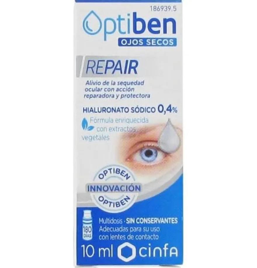 Optiben Ojos Secos Repair (1 Frasco 10 ml) - Cinfa S a