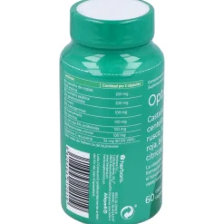 Opticir Castaño - Centella - Ruscus - Vid - Hamameli 60cap - Herbora