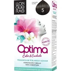 Optima Tinte de Cabello N5 Marrón Claro 1ud - Llongueras