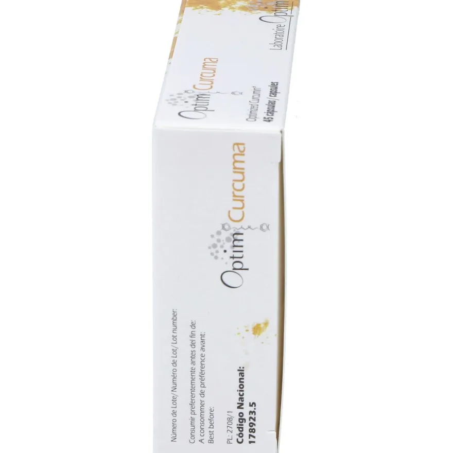 Optim Curcuma Suplemento Alimenticio 45 Cápsulas - Optim Laboratoire