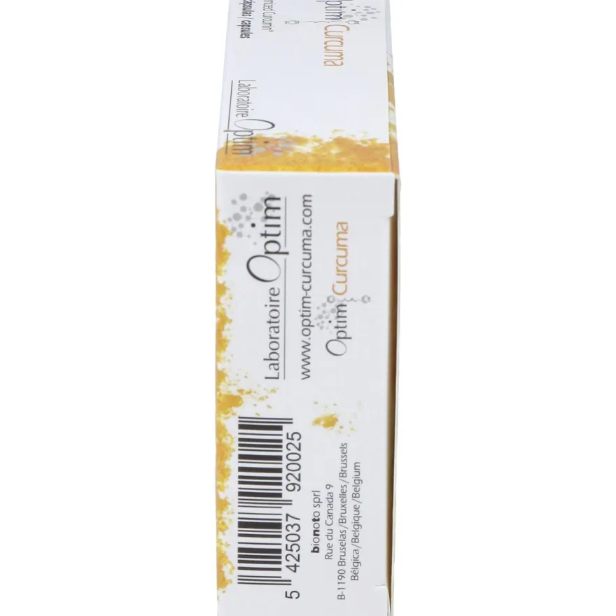 Optim Curcuma Suplemento Alimenticio 45 Cápsulas - Optim Laboratoire