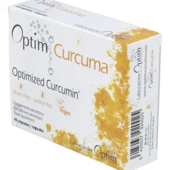 Optim Curcuma Suplemento Alimenticio 45 Cápsulas - Optim Laboratoire