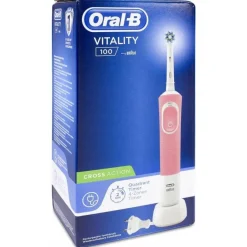 Oral - B Vitality 100 Cross Action Cepillo Eléctrico Rosa - Oral B