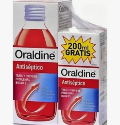Oraldine Antiseptico (1 Envase 400 ml + 1 Envase 200 ml Pack) - Johnson&johnson