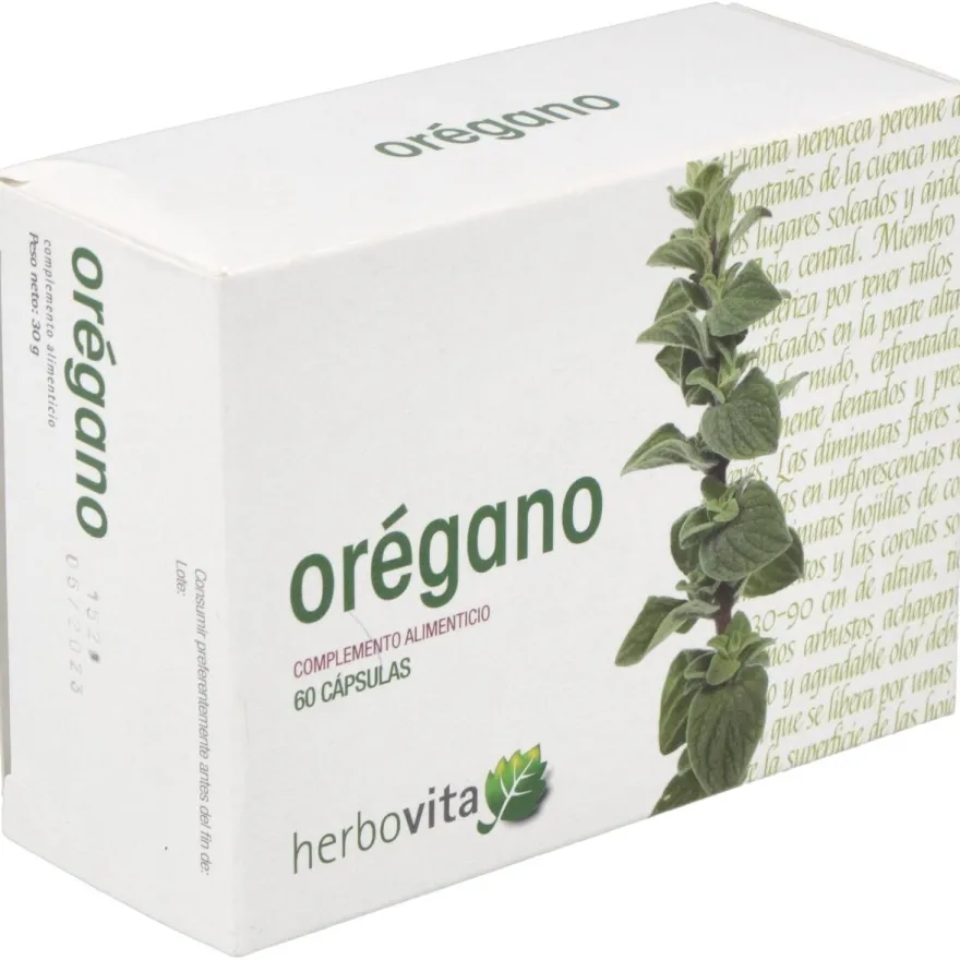 Oregano 60 Cápsulas - Herbovita