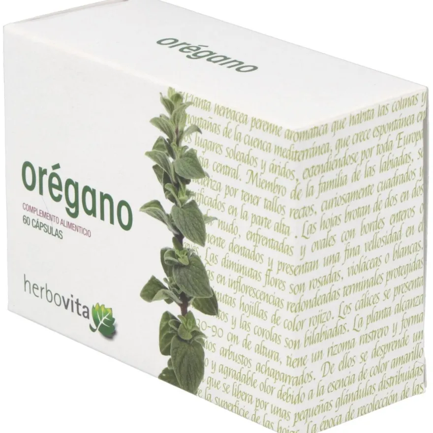 Oregano 60 Cápsulas - Herbovita