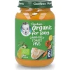 Organic Tarrito Zanahoria y Pavo +6 Meses, 190 g - Gerber