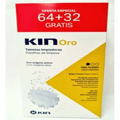 Oro Tabletas Efervescentes Prótesis Dentales 64+32uds - Kin