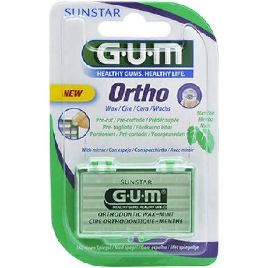 Ortho Cera de Ortodoncia Mentolada, 1 Ud - Gum