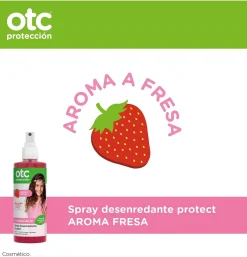 Otc Proteccion Spray Desenredante Protect (1 Envase 250 ml Aroma Fresa) - Ferrer