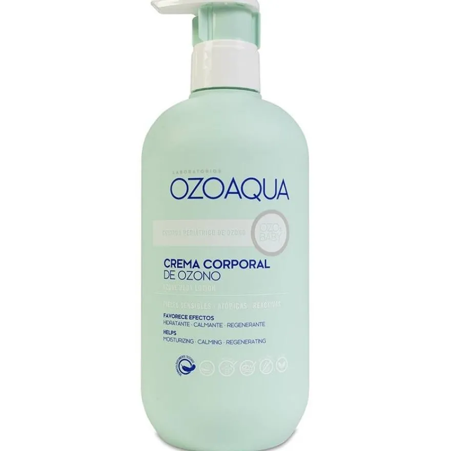 Ozobaby Crema Corporal de Ozono, 500 ml - Ozoaqua